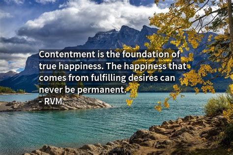 Reflections on Contentment