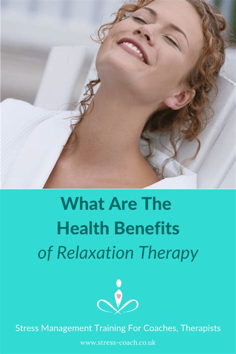 Relaxation and Therapeutic Benefits