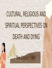 Religious and Cultural Perspectives on Collective Demise