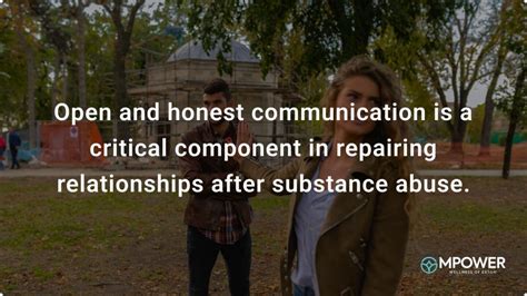 Repairing Relationships through Honest Communication