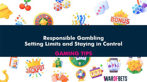 Responsible Gambling: Setting Limits and Knowing When to Stop