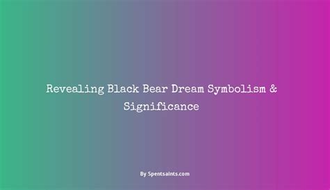 Revealing the Symbolic Significance of Mysterious Black Dreams