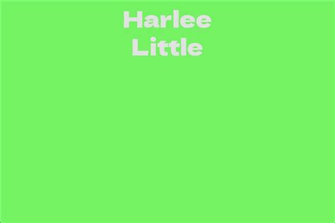 Rising Star in the Music Industry: Harlee Little