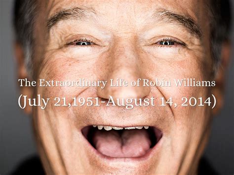Robin Williams: Extraordinary Triumph and Unforgettable Personalities