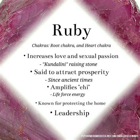 Ruby as a Spiritual Guide: Embracing the Ethereal Powers and Nurturing Essence of this Jewel