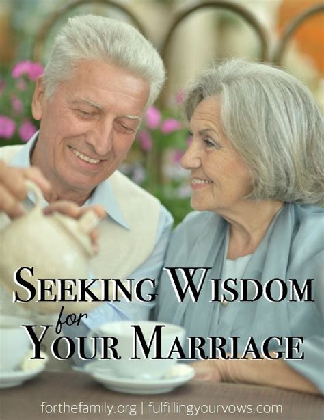 Seeking Wisdom from Experienced Couples