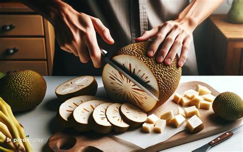 Selecting and Preparing Breadfruit for Roasting