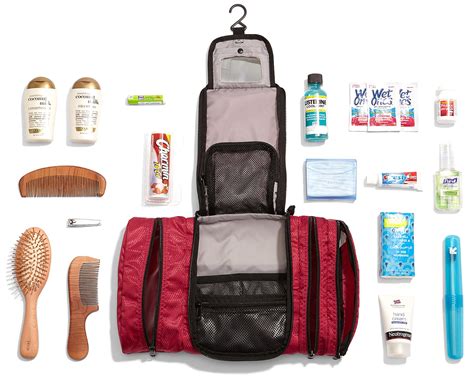 Separate Toiletries for Hassle-Free Travel