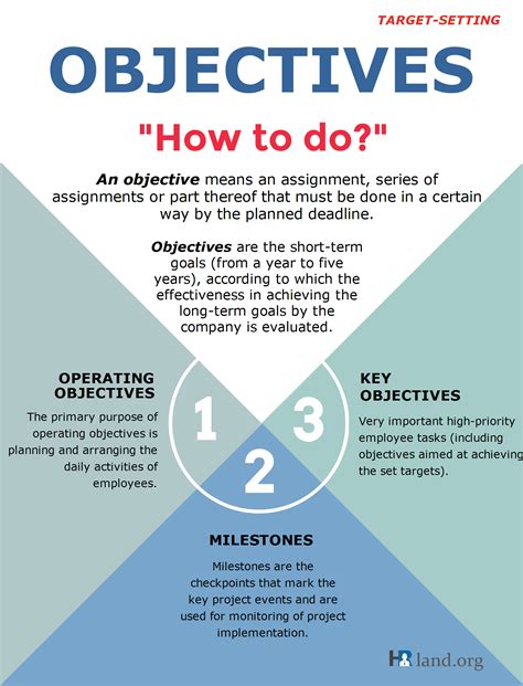 Setting objectives and developing a strategy