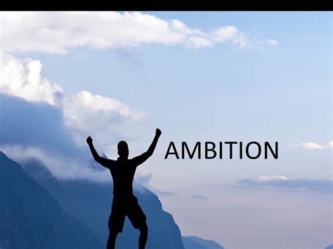 Setting the Stage for Your Ambitions