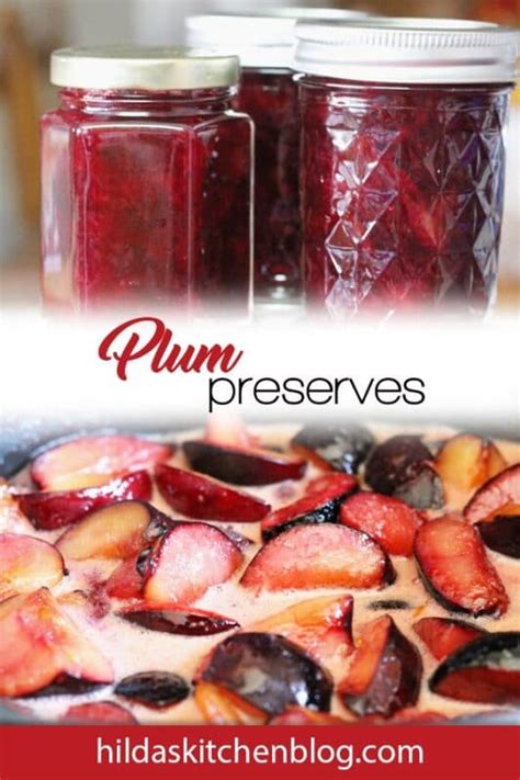 Share the Joy of Creating Your Own Plum Preserves with Loved Ones