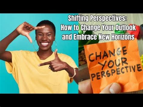 Shifting Perspectives: Discovering Fresh Horizons with a New Outlook