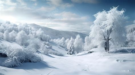 Snow Landscapes: A Surreal Winter Wonderland