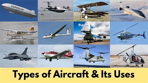 Soaring with the Wind: Exploring Different Types of Aircraft