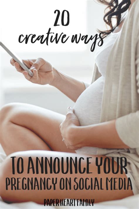 Social Media Savvy: Announcing Your Pregnancy Online with Creativity and Engagement