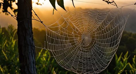 Spider Webs as a Sign of Spiritual Transformation