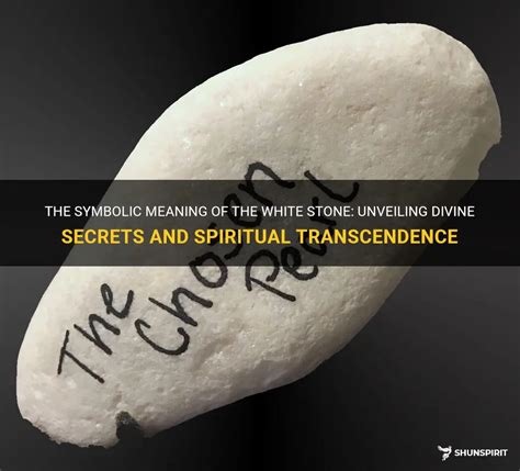 Spiritual Significance of White Stones in Dream Analysis