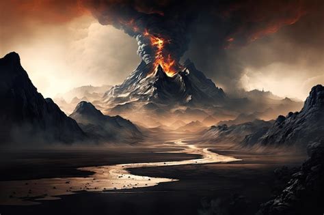 Spiritual and Religious Connotations: The Fiery Mountain as a Symbol of Divine Revelation