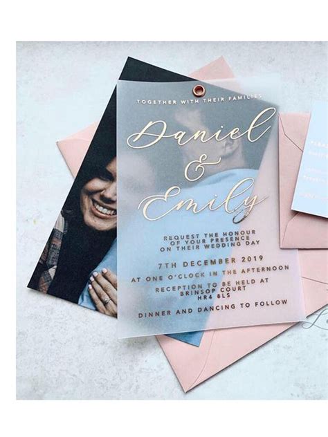 Standing out from the Crowd: Unique Design Ideas for Wedding Invitations