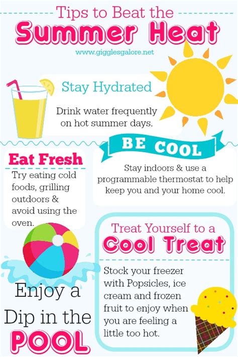 Stay Cool: Tips for Beating the Summer Heat