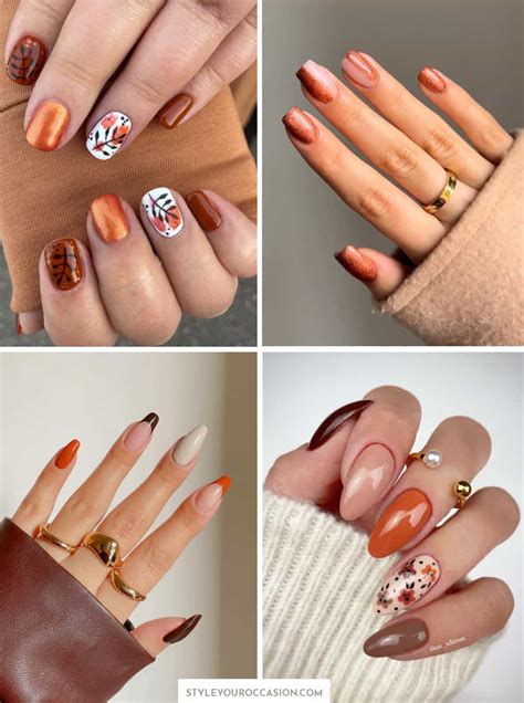 Stay on Trend with Seasonal Orange Nail Colors