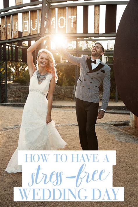 Stress-Free Wedding Day: Tips for Staying Calm and Enjoying Every Moment