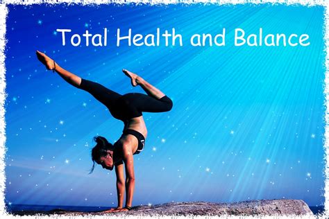 Striving for Balance and Wellness