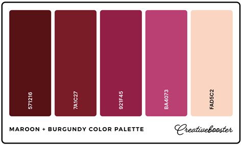 Stunning Maroon: A Color That Radiates Assurance