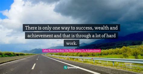 Success and Wealth: The Parallel Journey of Achievement