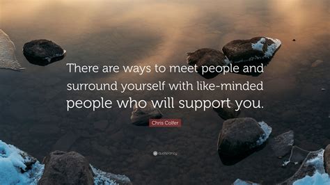 Surround Yourself with Supportive and Like-minded Individuals