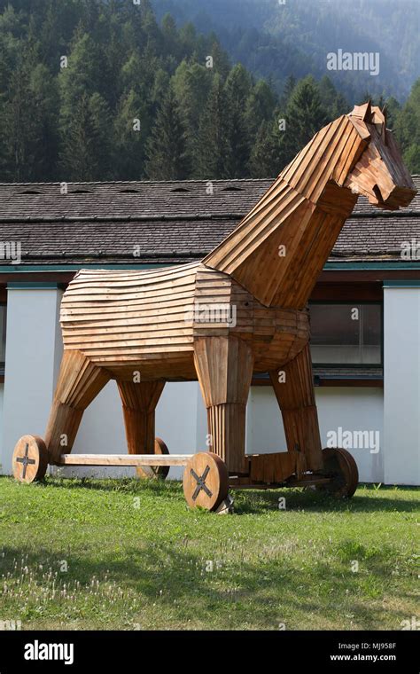 Symbolic Deception: The Wooden Equine as an Emblem of Tricky Strategy