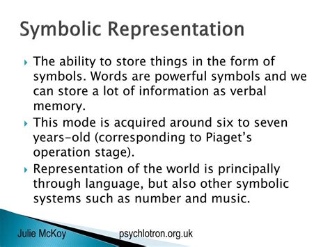 Symbolic Representations: