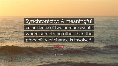 Synchronicity and Meaningful Coincidences