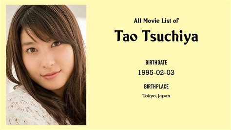 Tao Tsuchiya's Filmography: A Wide Array of Roles