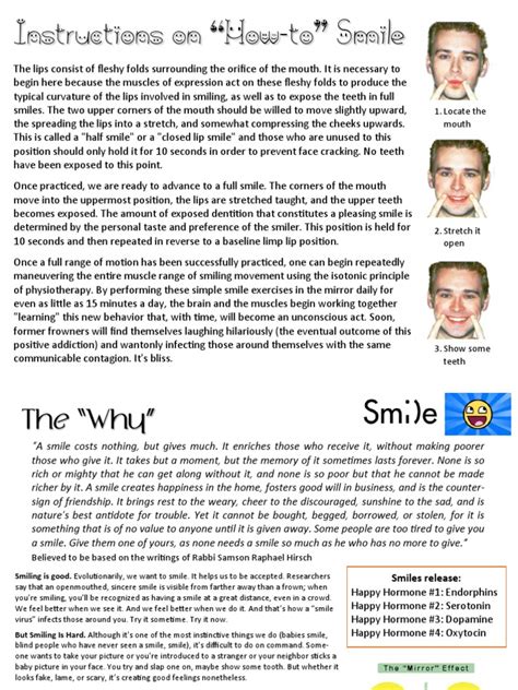 Techniques for Developing an Authentic Smile