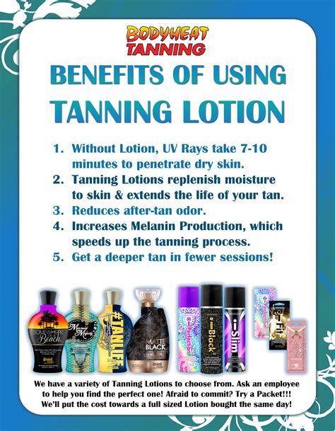 The Advantages of Utilizing Tanning Lotions