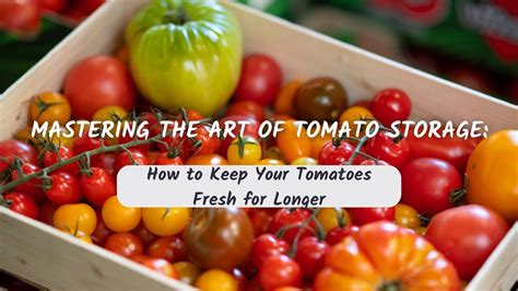 The Art of Tomato Slicing: Mastering the Basics