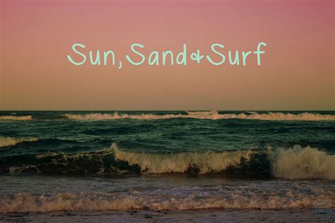 The Attraction of Sun, Sand, and Surf