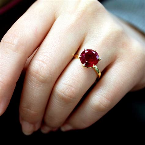 The Beauty and Intricacy of Red Ruby Ring Designs