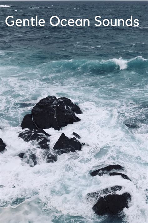 The Calming Power of Gentle Sea Waves: A Symphony for the Soul