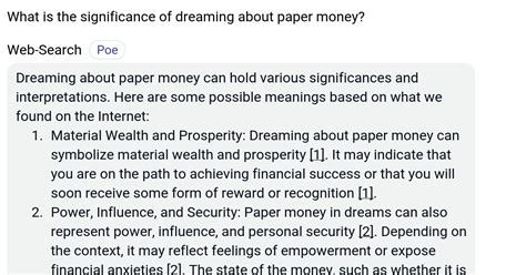 The Connection Between Dreams of Receiving Paper Money and Material Prosperity