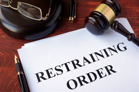 The Definition and Purpose of a Restraining Order