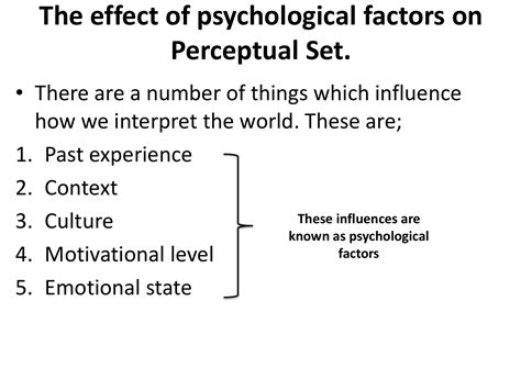 The Emotional and Psychological Context of the Vision