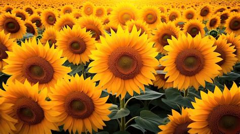 The Enchanting Beauty of Sunflower Fields