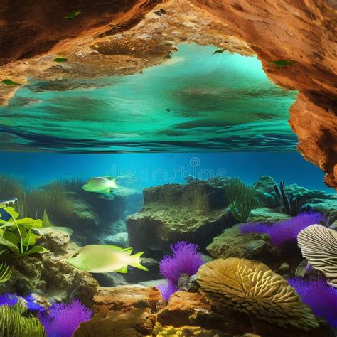 The Enchanting Beauty of Underwater Caves