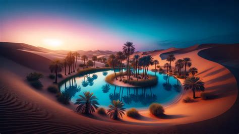 The Enchanting Charm of a Tranquil Oasis