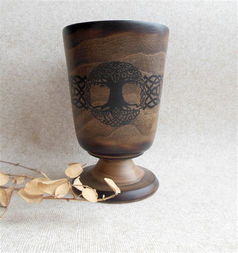 The Enchanting Charm of the Wooden Chalice