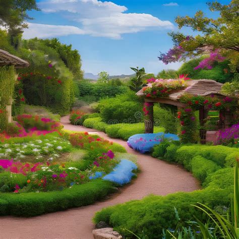 The Enchanting Gardens of the Mystical Estate