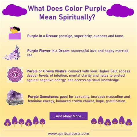 The Enchantment of Purple: Exploring the Symbolism and Significance