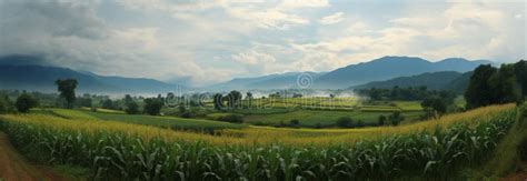 The Enchantment of a Verdant Maize Landscape